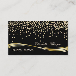 Carte De Visite Élégant Chic Professionnel - Diamants Noirs