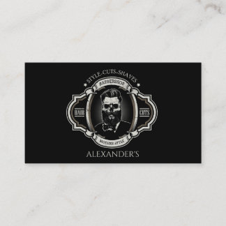 Carte De Visite Elégant crâne Personnaliser