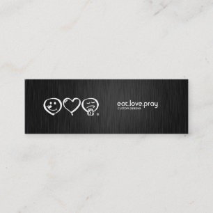 Carte de visite élégant de concepteur de fibre