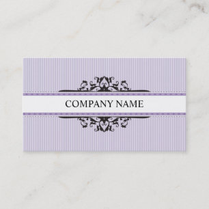 CARTE DE VISITE élégant divine vintage violet noir