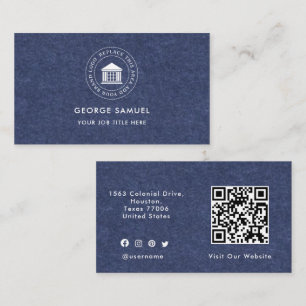 Carte De Visite Élégant Logo Personnalisé Moderne Minimaliste Simp