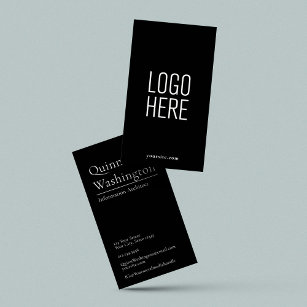 Carte De Visite Élégant Logo Simple Moderne Professionnel Design