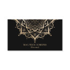 Elégant lotus or yoga instructeur mandala