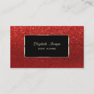 Carte De Visite Élégant Luxueux Élégant,Professionnel,Paillettes R