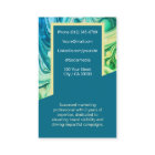 Elégant Marbre Recherche d'emploi Classé Vert Turq