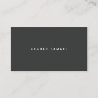 Carte De Visite Elegant Minimal Business Branding