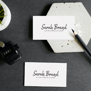 Carte De Visite Elegant Minimalist Modern Professional