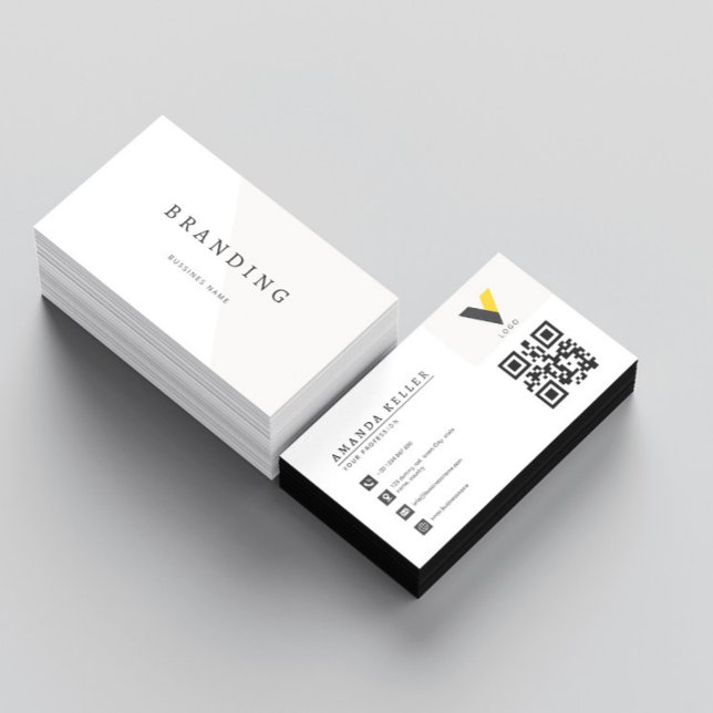 Carte De Visite Élégant minimaliste (Créateur téléchargé)