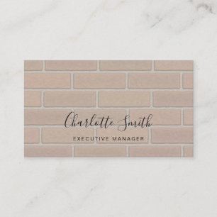 Carte De Visite Élégant minimaliste professionnel classique