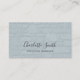 Carte De Visite Élégant minimaliste professionnel classique