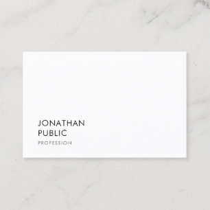 Carte De Visite Élégant Modèle professionnel minimaliste moderne
