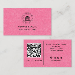 Carte De Visite Élégant Moderne Logo Personnalisé Minimaliste Simp