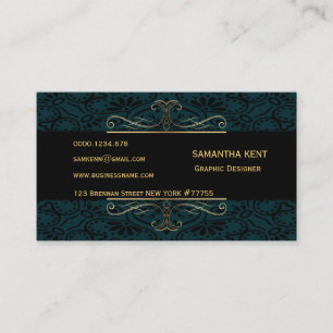Carte De Visite Élégant moderne professionnel