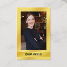 Elégant moderne Shimmery Shiny Gold Photo européen