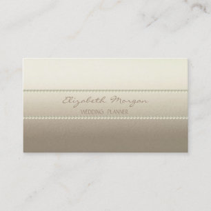 Carte De Visite Élégant Moderne Stylé, Perles