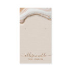 Élégant Parties scintillant or marbre Agate Bijoux