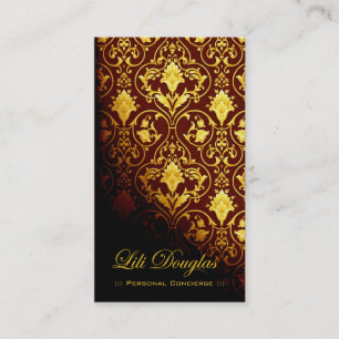 Carte de visite élégant (polyvalent) - "Roccoco "