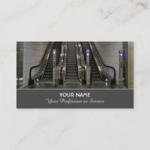 Carte de visite élégant pour les experts de l'es