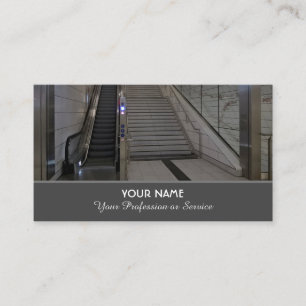 Carte de visite élégant pour les experts de l'es
