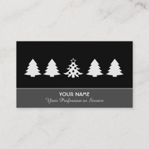 Carte de visite élégant pour services pétillant