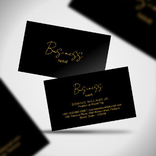 Carte de visite élégant - Premium & Minimal DP7