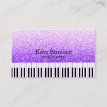 Elégant professeur de musique Piano Keys Musical