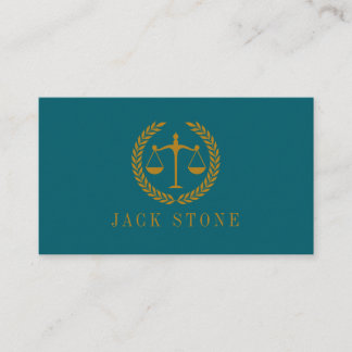 Carte De Visite Elegant Professional Simple Minimalist Lawyer