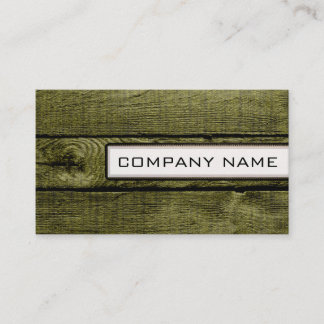 Carte De Visite Élégant professionnel Design moderne en bois