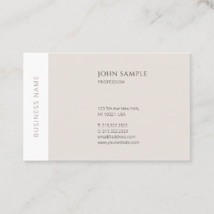 Carte De Visite Élégant professionnel minimaliste moderne et créat
