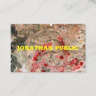 Carte De Visite Élégant professionnel moderne tendance Abstrait