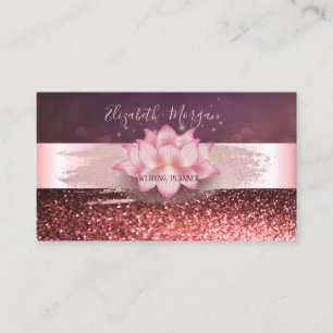 Carte De Visite Élégant Rayure, Coup de Pinceau Bourguignon Paille