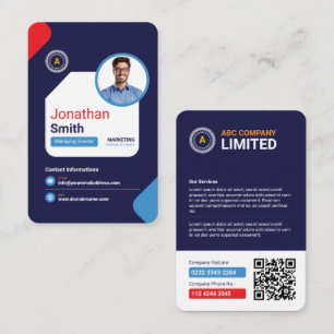 Carte De Visite Elégant Realtor moderne, Consultants avec Photo Pr