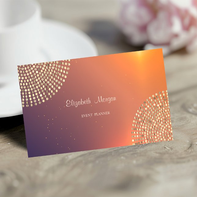 Carte De Visite Élégant Style Moderne Simple,Points (Créateur téléchargé)