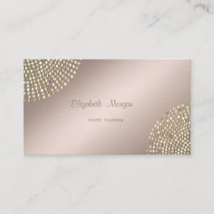 Carte De Visite Élégant Stylé Simple Professionnel,Points
