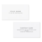 Carte de visite élégante