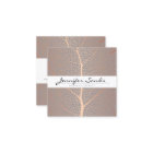 Élégante avec motif rose de feuille d'arbre, faux 