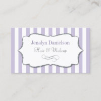 Élégante Lavande Lilac Purple Gris Argent