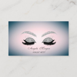 Carte De Visite Elégante Parties scintillant professionnelle moder