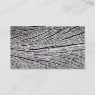 Carte De Visite Élégante texture de planche en bois pour les exper