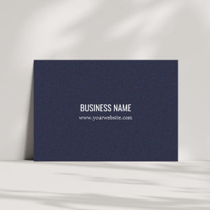 Carte De Visite Élégante texture minimaliste bleue pour consultant