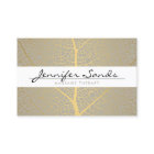 élégantes avec design de feuilles dorées