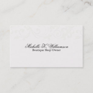 Carte De Visite Élégantes vignes