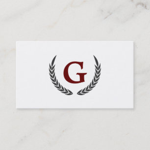 Carte De Visite Éléments décoratifs