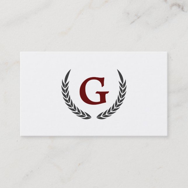 Carte De Visite Éléments décoratifs (Devant)