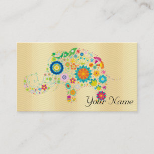 Carte De Visite Éléphant