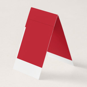 Carte De Visite Élever votre design un Arrière - plan rouge et bla