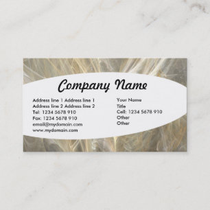 Carte De Visite Éliptique - Fractal