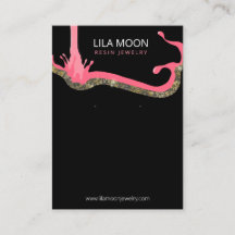 Emballage Pour Boucles De Résine