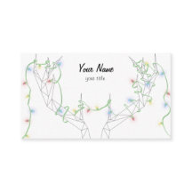 Embrouillé dans les lumières de vacances