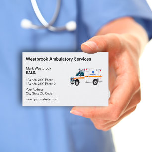 Carte de visite EMS EMergency Médicale Services
